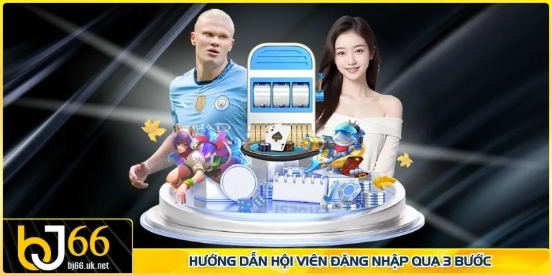 Hướng dẫn hội viên đăng nhập qua 3 bước